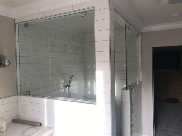 panel shower combo after